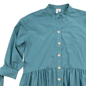 ASOS Button Down Smock Babydoll Dress US 4